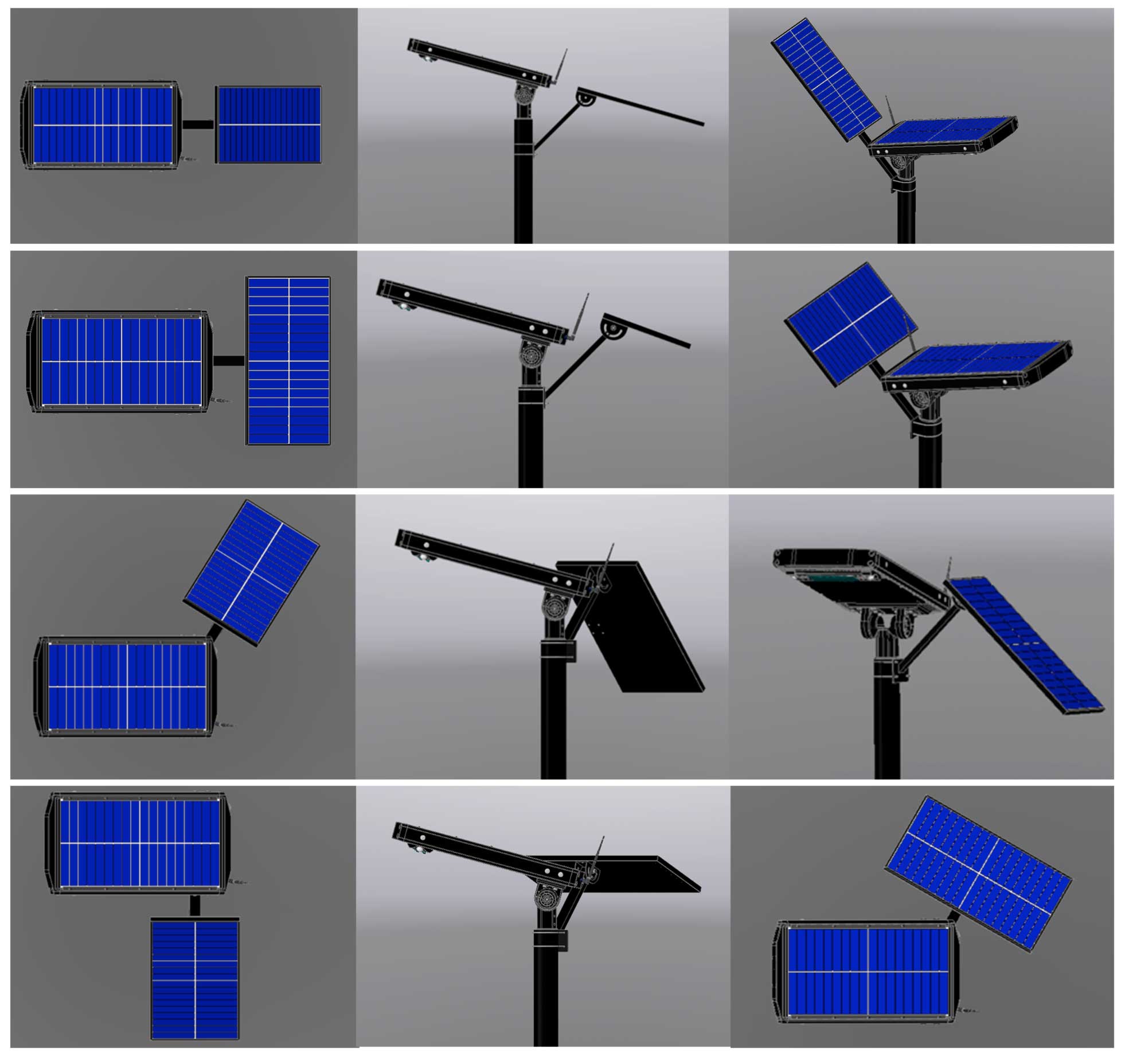 external solar panel mounting options