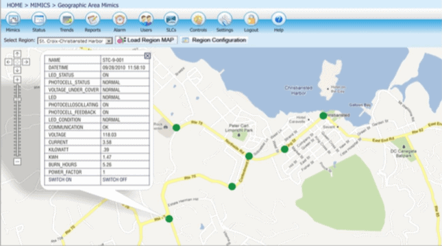 smart street lighting