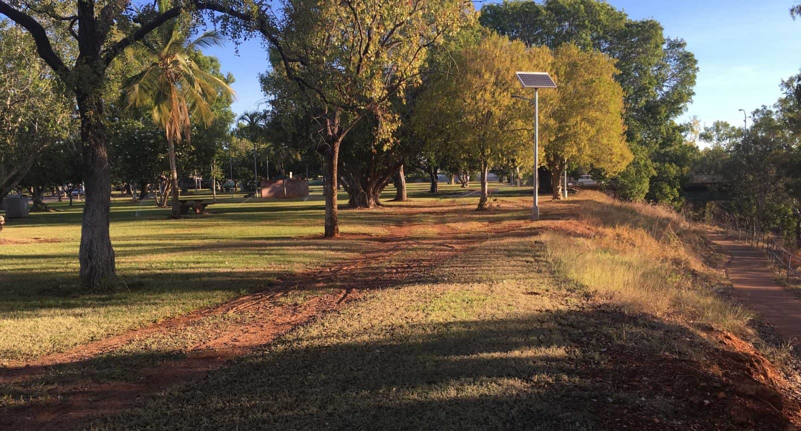 solar street light in Katherine Parklands