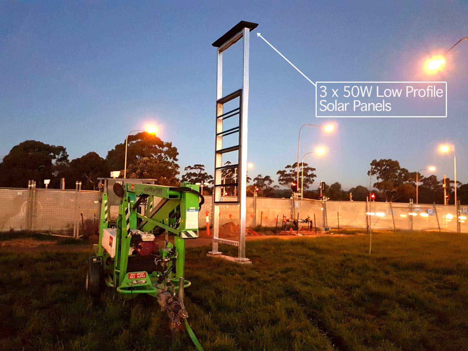 Solar Sign – Elizabeth City Centre
