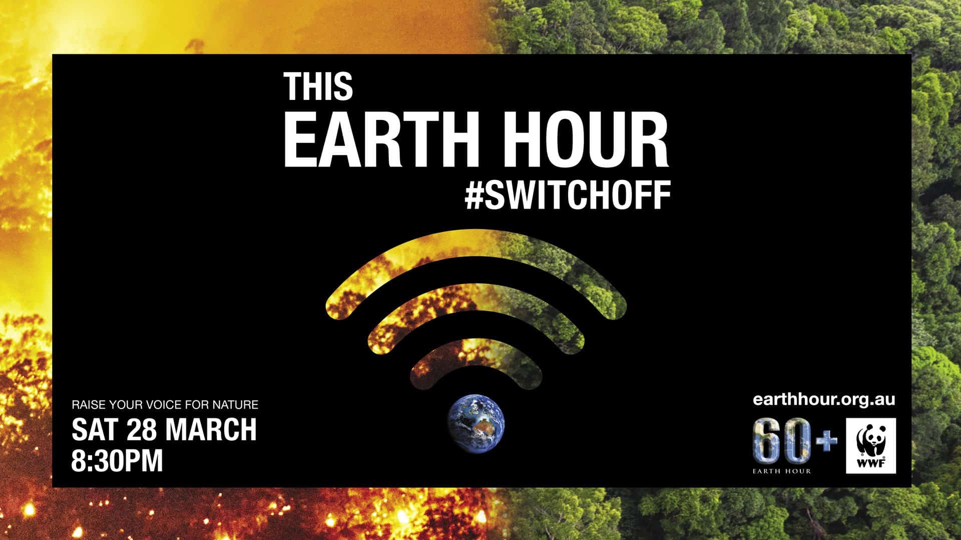Lights out for Earth Hour