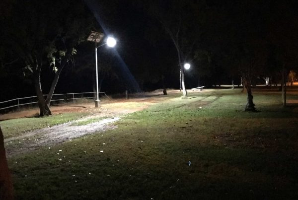 cyclone rated solar street lighting