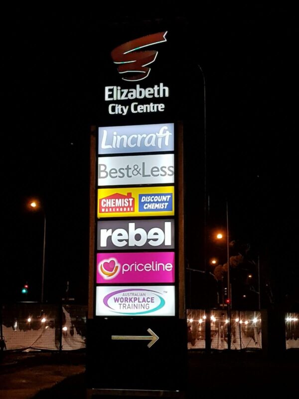 solar powered sign lighting