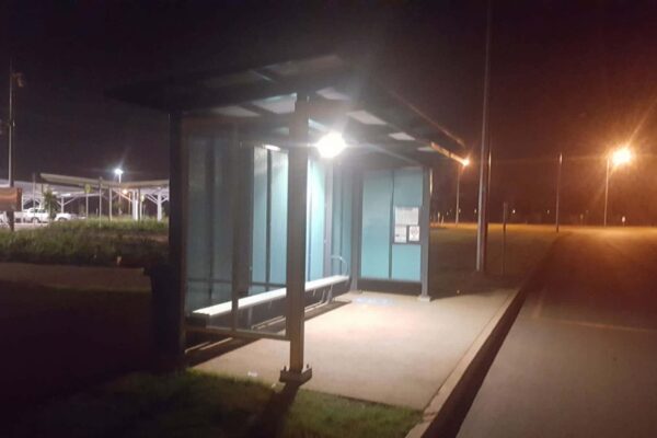 solar shelter lighting in Darwin